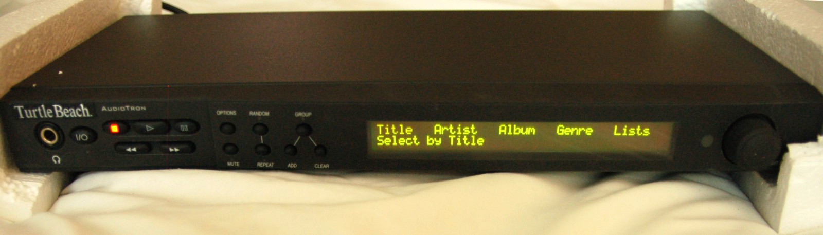 Turtle Beach AT-100 (TBS-3506-01E) Music Player – Original Box with Accessories