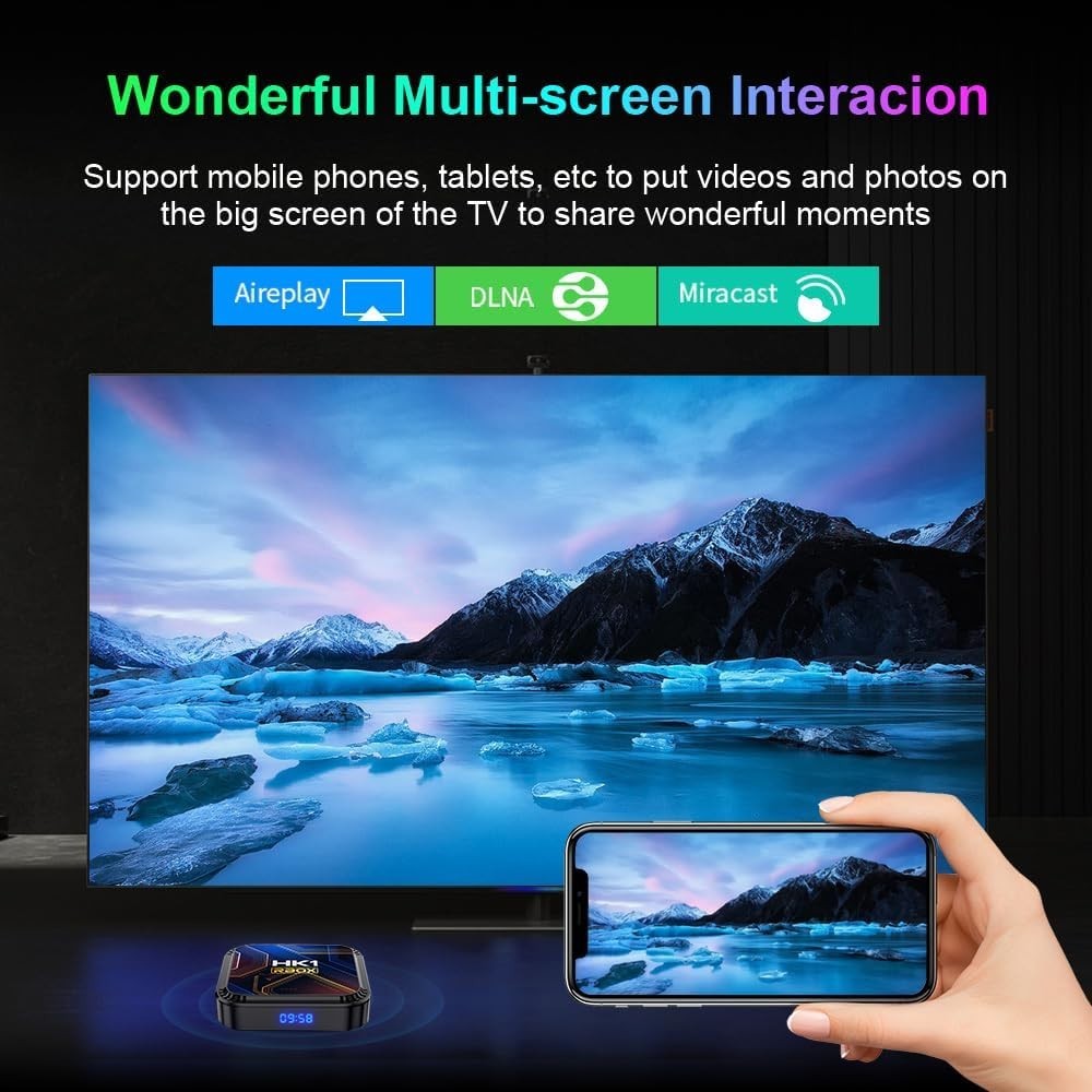 Android 13.0 TV Box, Android Box 2026 with 3D 8K 4GB RAM 32GB ROM RK3528 Quad…