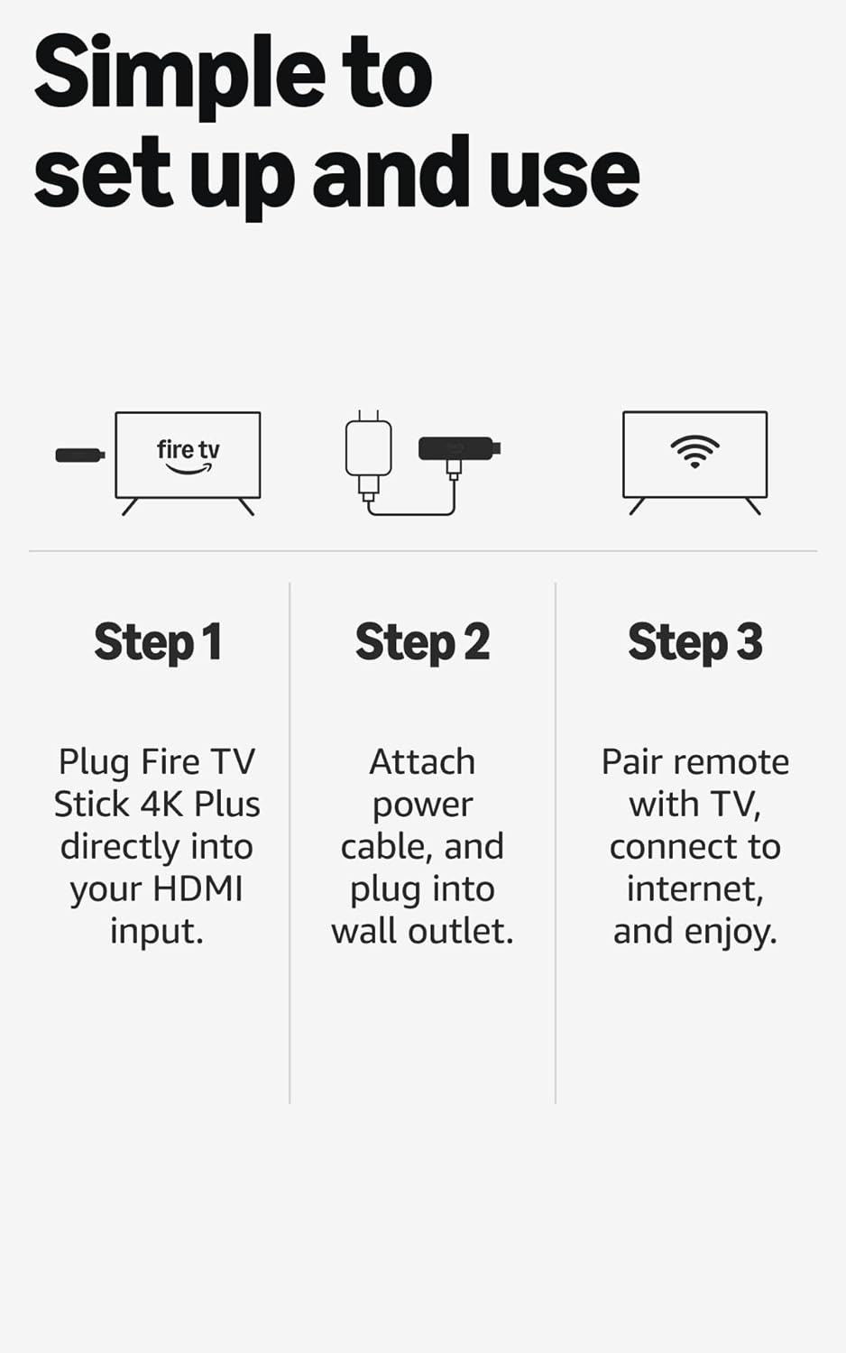 🔥NEW 2025 Amazon Fire TV Stick 4K PLUS WiFi6 UltraHD Stream w/Remote AI-Powered