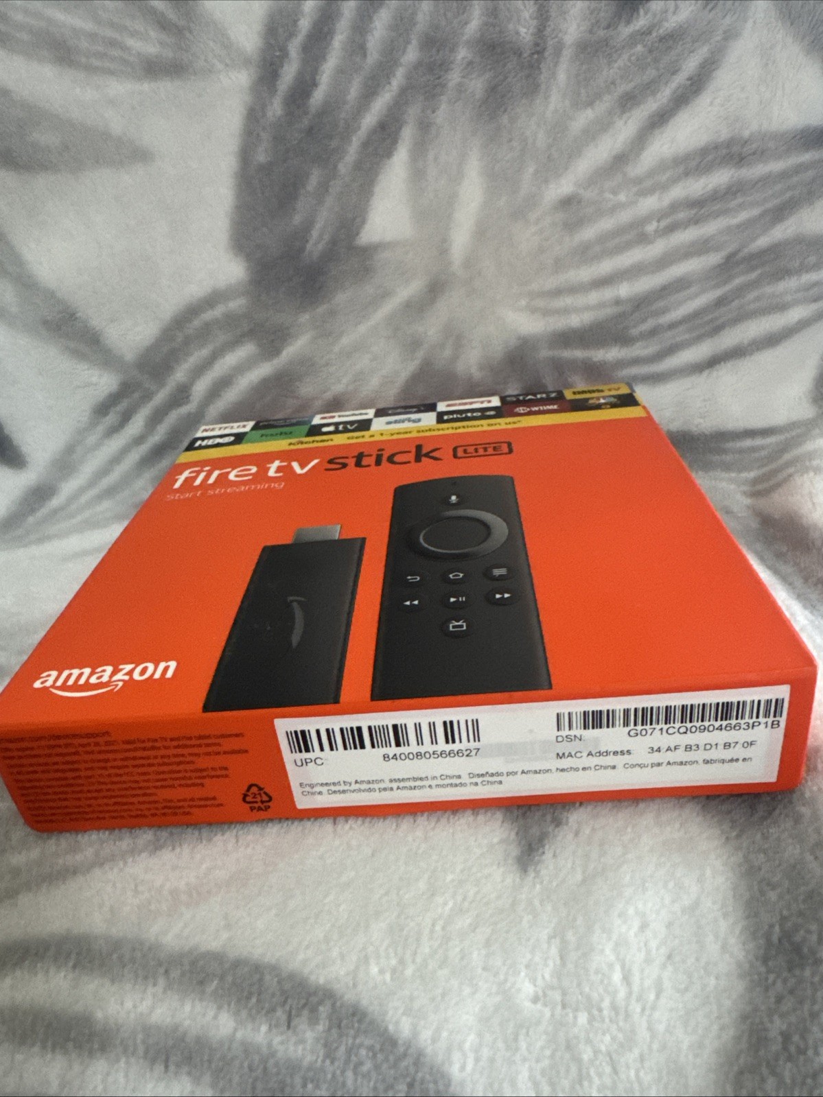 Amazon Fire TV Stick Lite w/ Alexa Voice Remote HD streaming | 2020 release |New