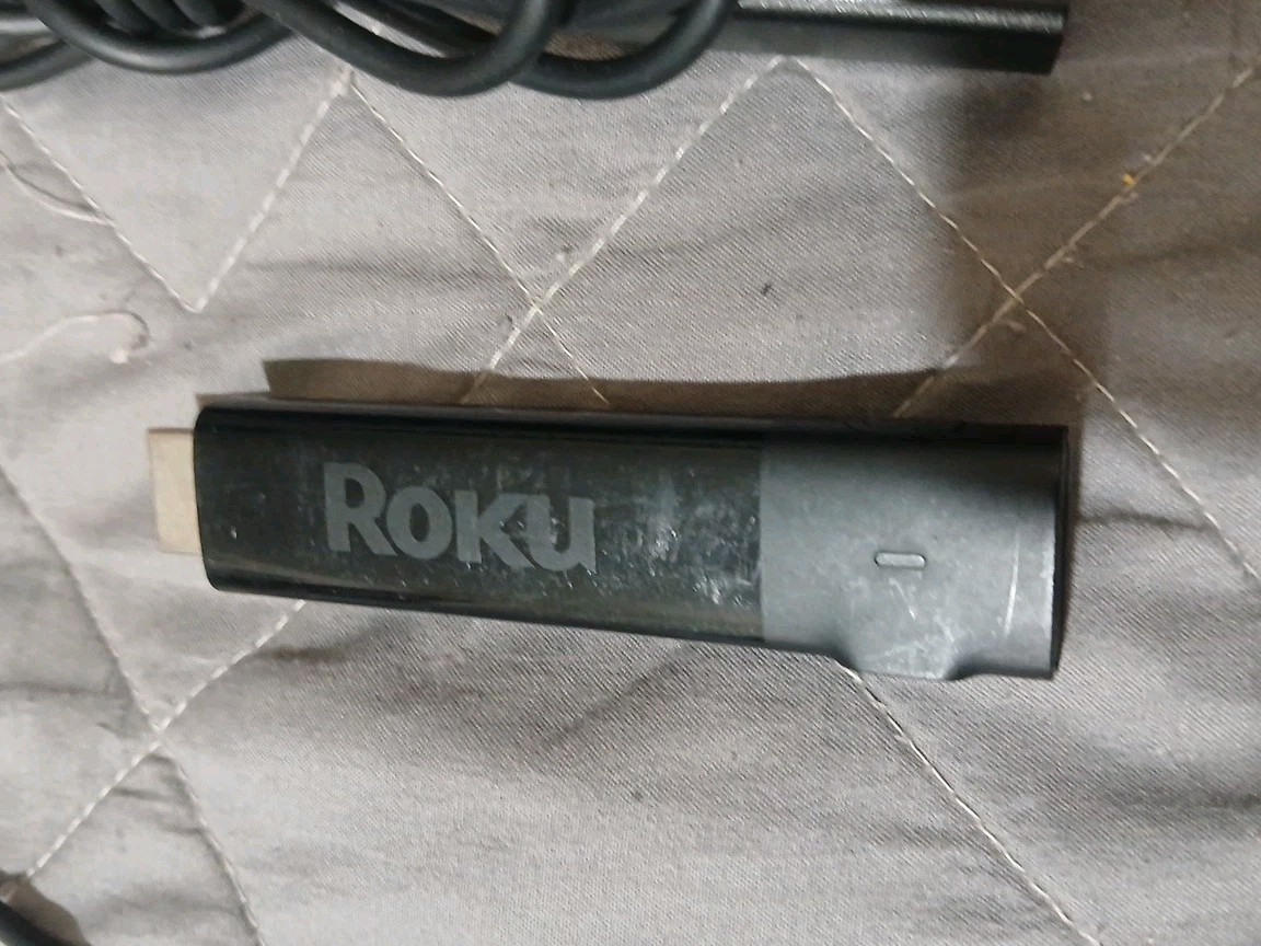 Roku 3810X Streaming Stick 4K HDR Streaming Device! ~ Works Great! ~ No Remote ~