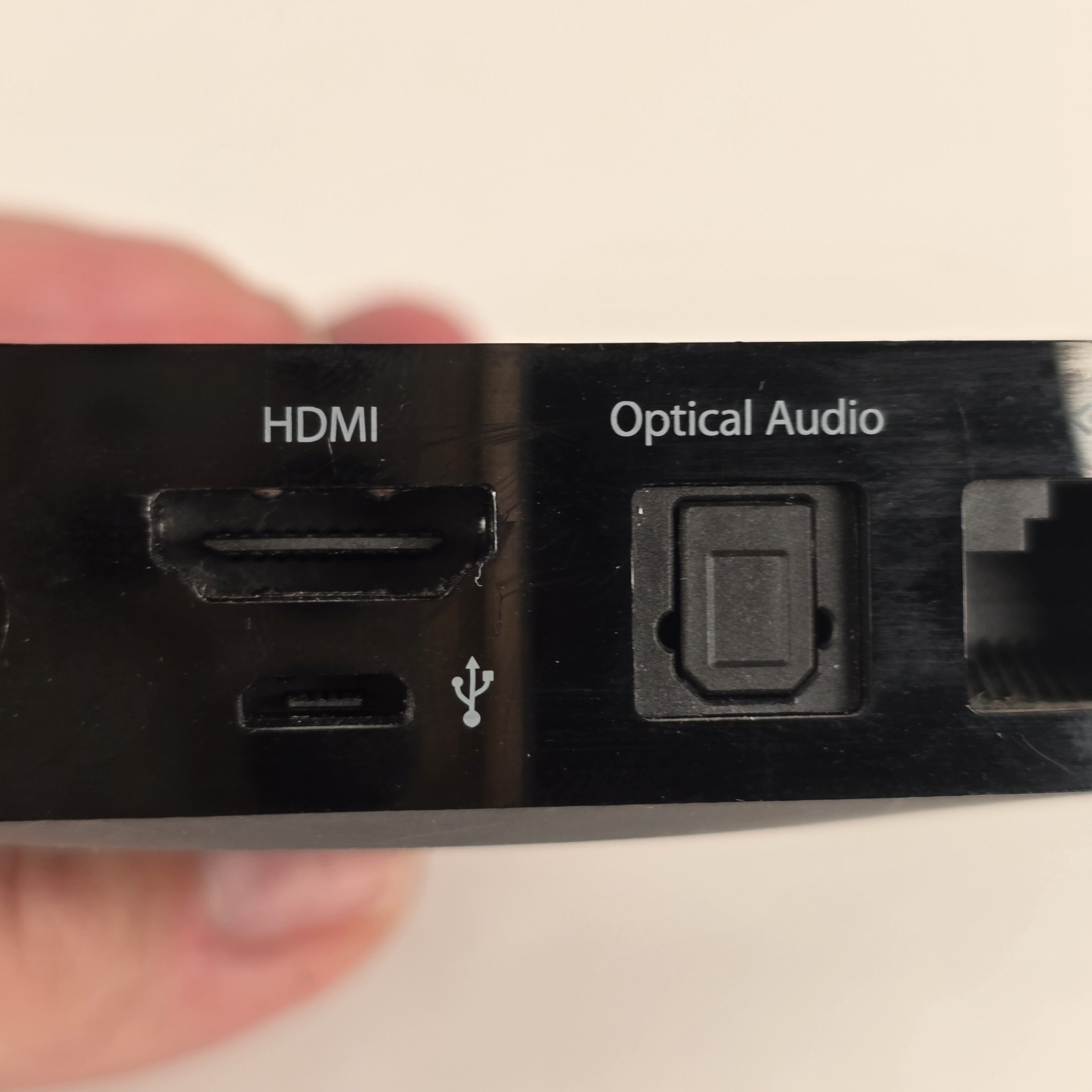 Apple TV 3rd Generation HD Media Streamer Black A1469 Box Only UNTESTED AS-IS