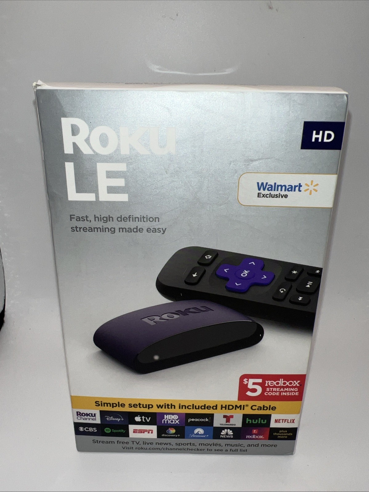 Roku LE Media Player – Black/Purple. A70