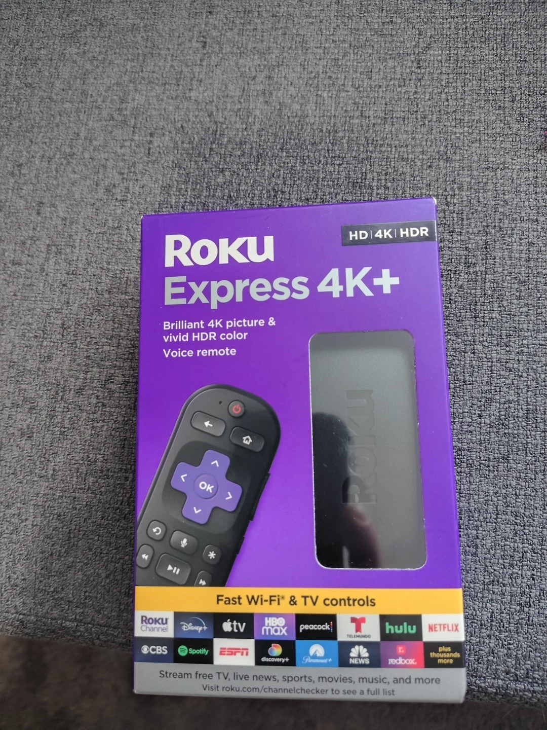 Roku Express 4K+ 3941 R2 Media Streamer New In Box