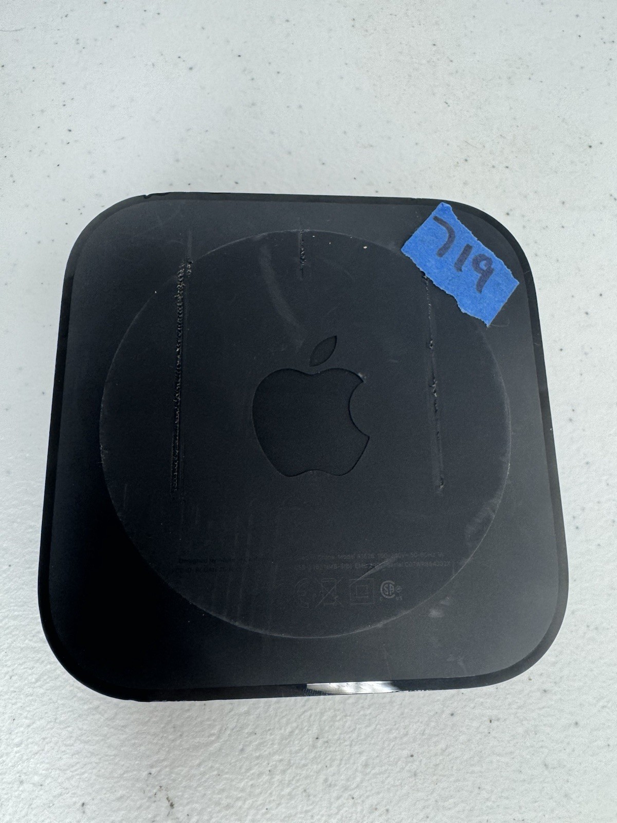 Apple TV A1625 32GB 4th Gen HD Media Streamer Unit Only Tested
