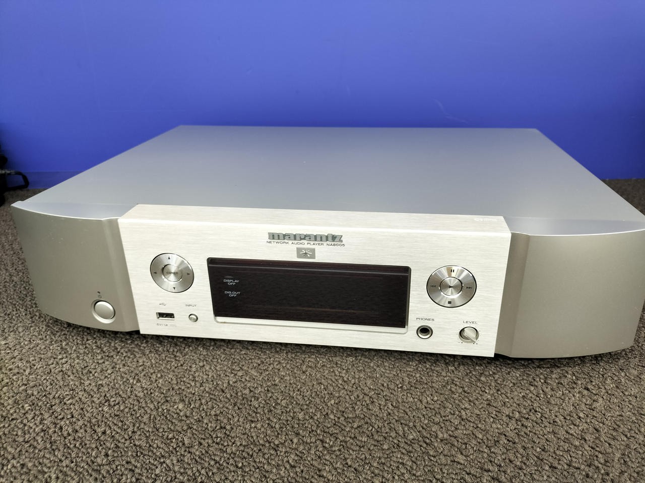 MARANTZ NA8005 High-Res Network Audio Player USB DAC w/ Remote Tested TB02 8.0