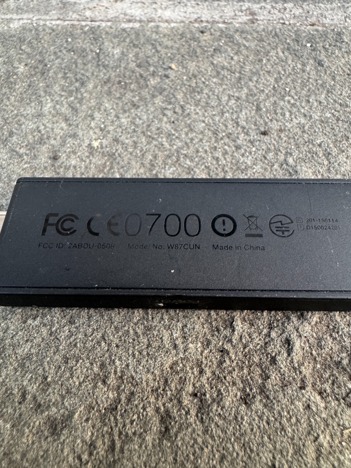 Amazon Fire TV Stick HD TV Streamer W87CUN 1ST GEN 2014 Used