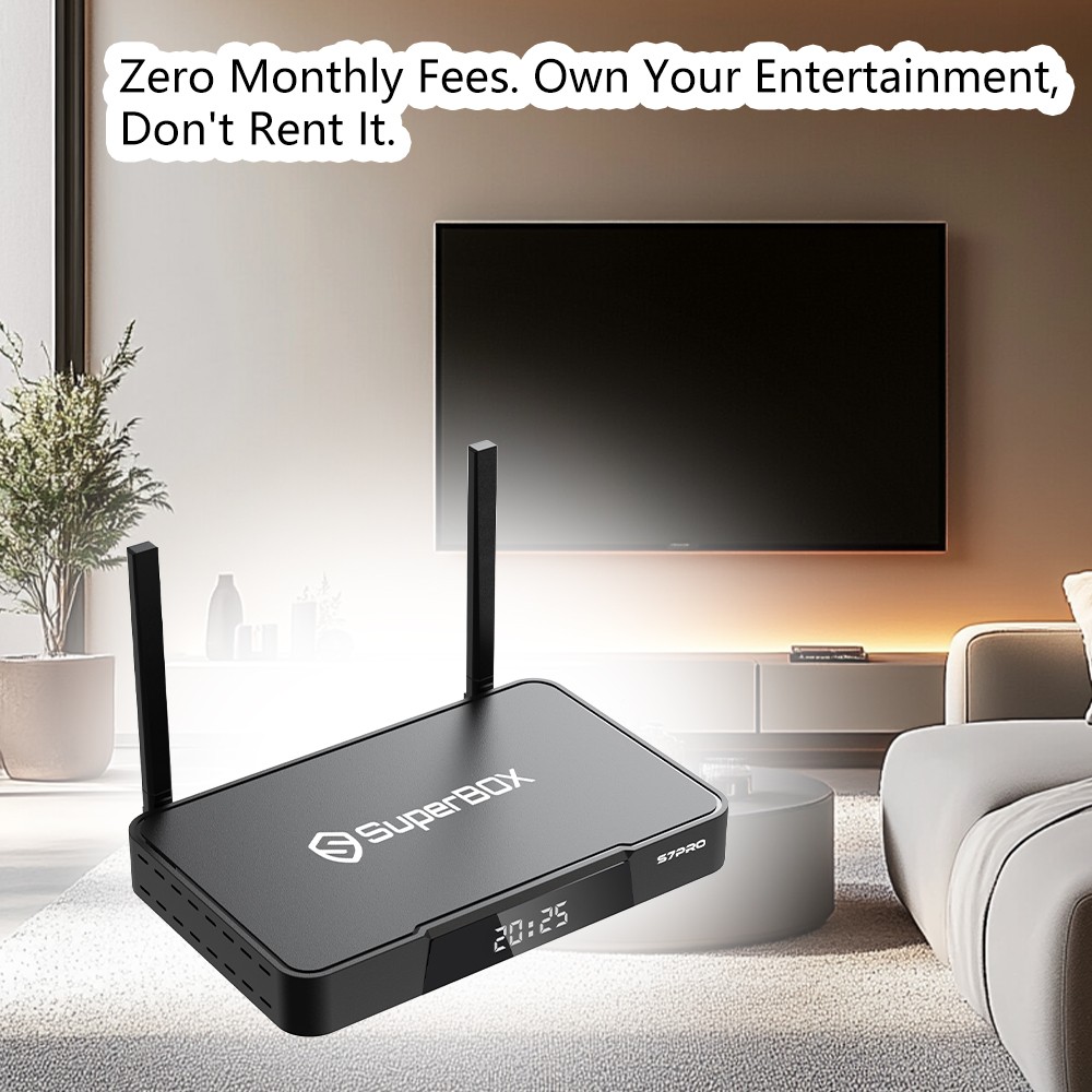 SUPERBOX S7 PRO TV BOX 6K Ultra HD authorized dealer Free Ship