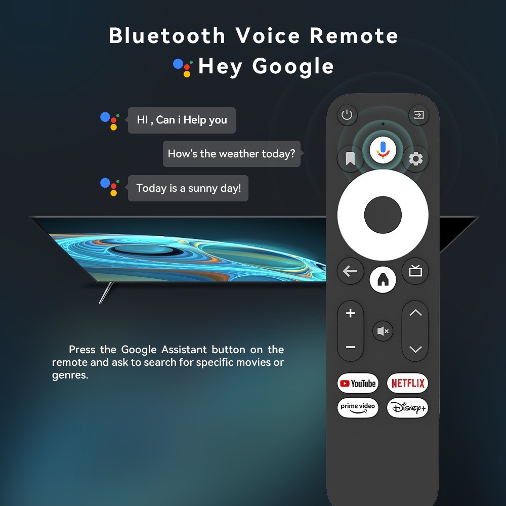 ✅ GD1 Android TV Stick 11.0 – Google Certified – 4K HDR – Amlogic S905Y4-B –16GB
