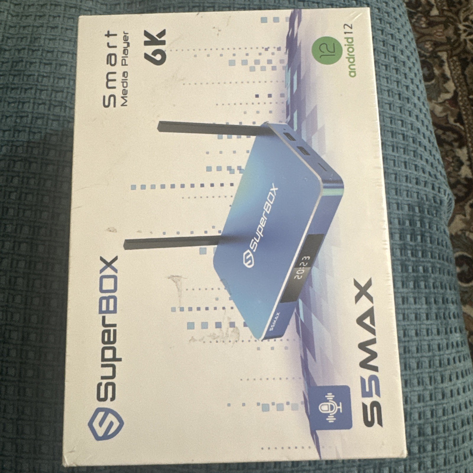 SuperBOX S5 Max Smart Media Player For Android 12 6K
