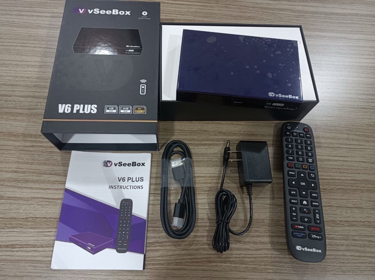 vSeeBox V6 Plus Brand New