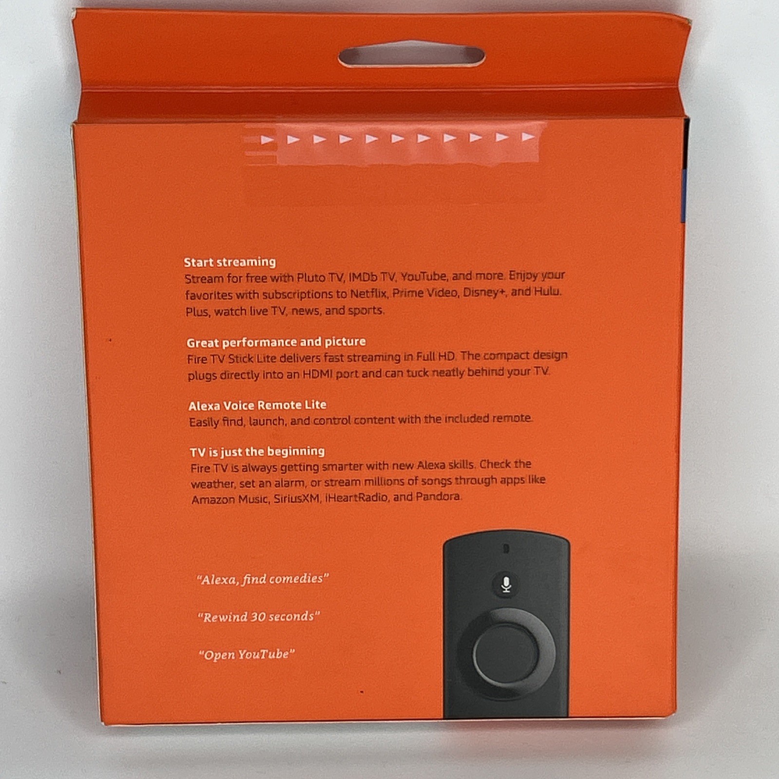 New & Sealed! Amazon Fire TV Stick Lite HD TV Remote Alexa Voice Control – NIB!