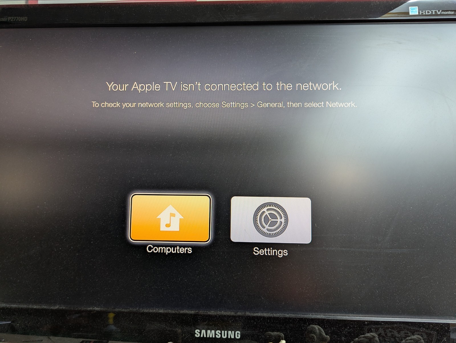 Apple TV 3rd Generation Digital HD 8GB Media Streaming Player A1469 Black