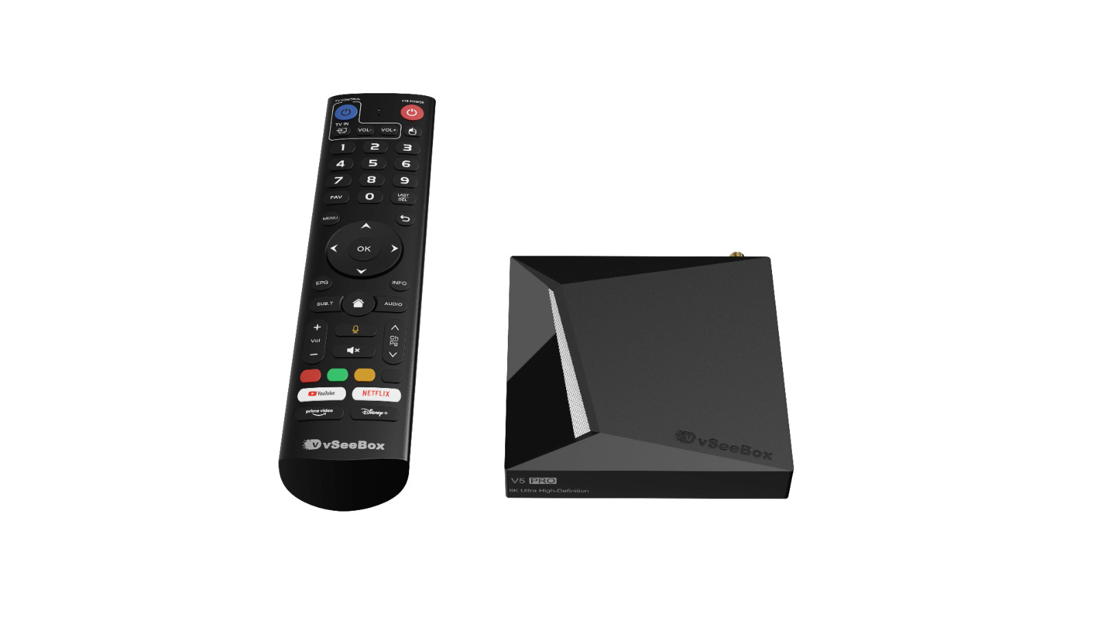 vSeeBox V5 Pro Smart Streaming Media Box Android 12 Quad Core Processor