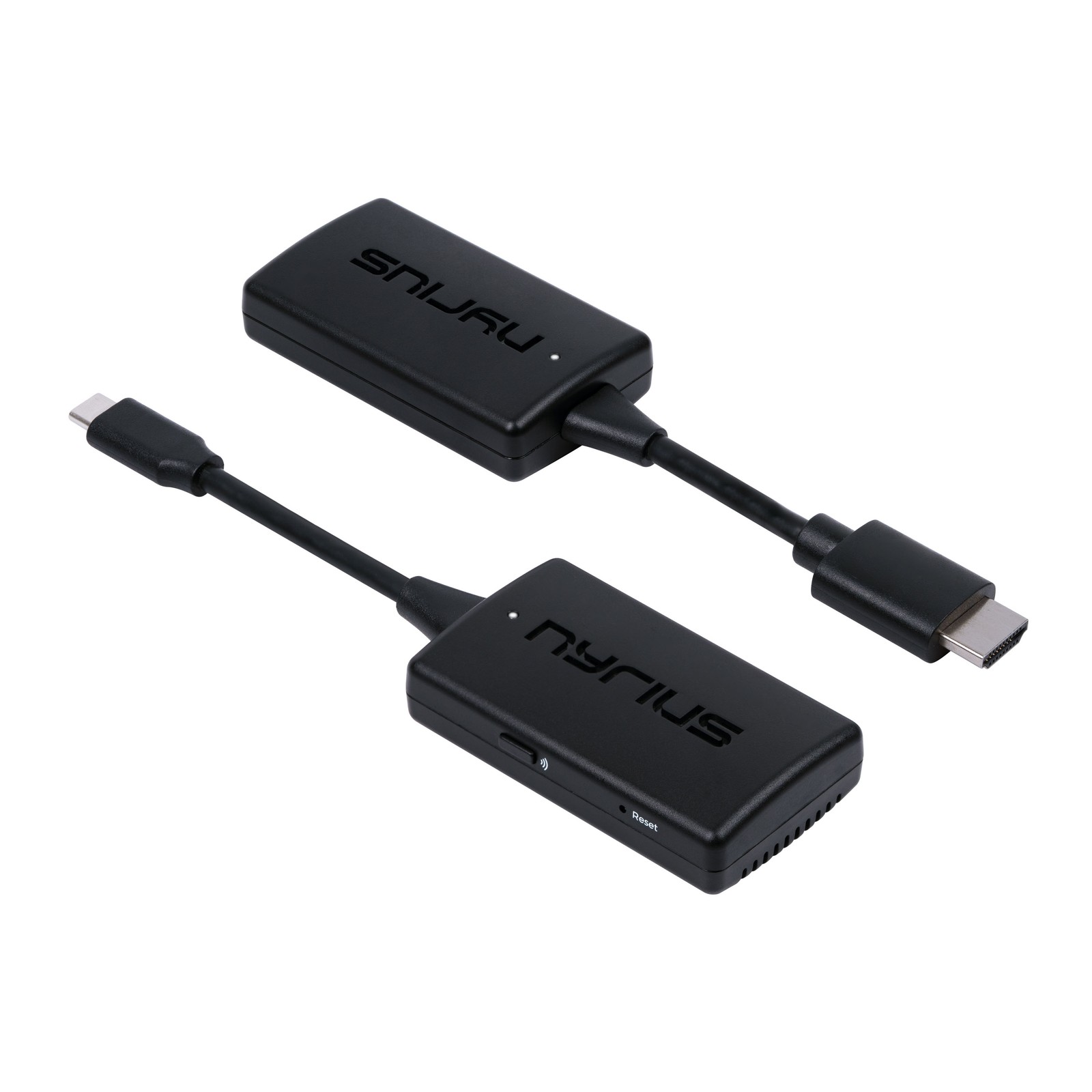 Nyrius Wireless USB-C to HDMI Video Transmitter & Receiver, 1080p, 150ft range
