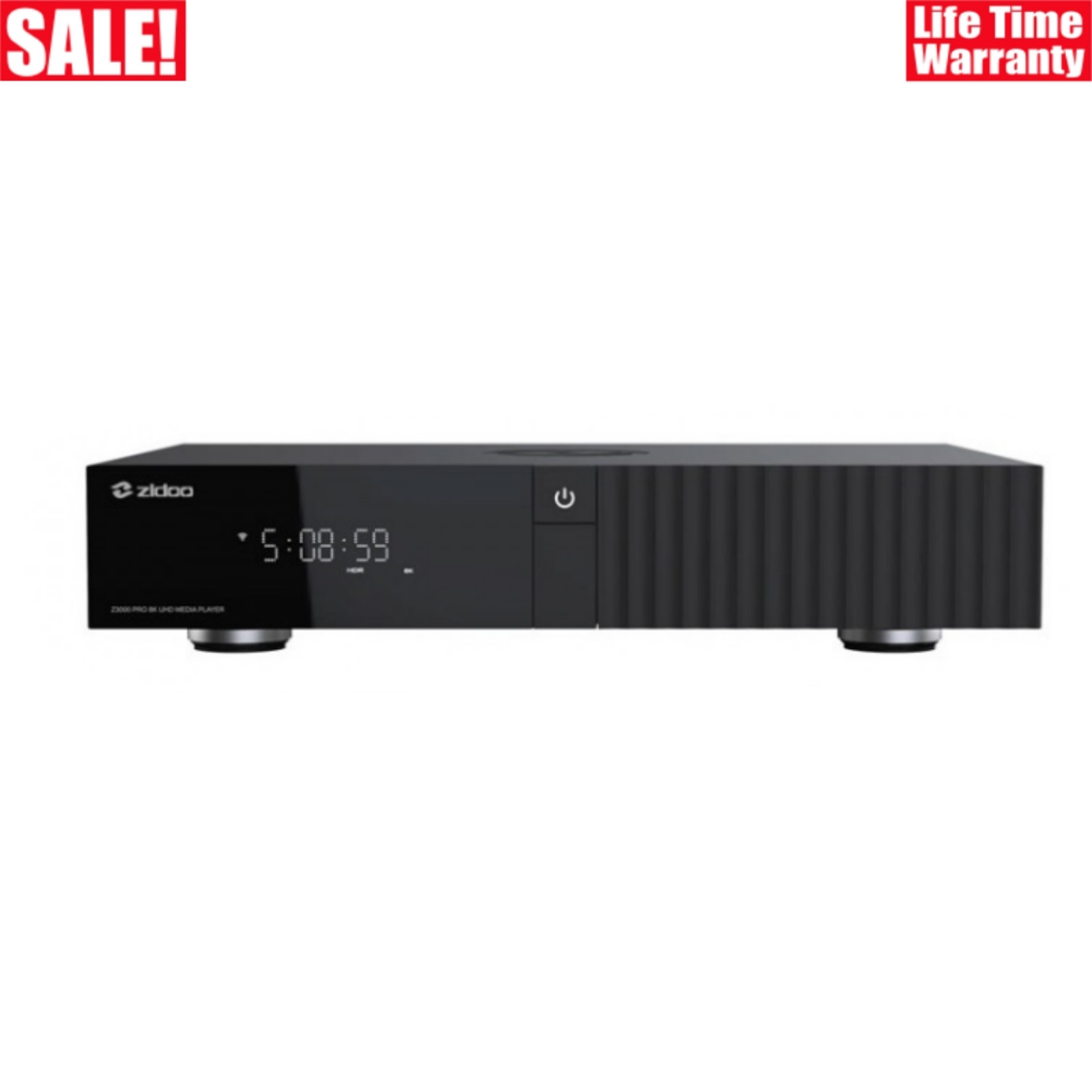 ZIDOO Z3000 PRO 8K UHD Music Player S928X-K 64-bit Penta-core A76+A55 Processor