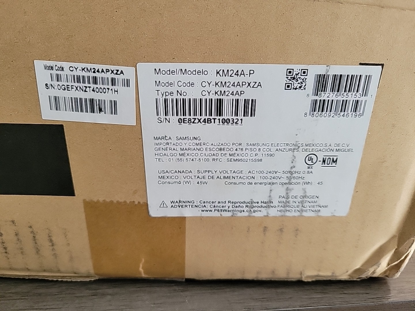 Samsung Kiosk Connect Box for KM24A 24″ Interactive Display – CY-KM24AP – NIB