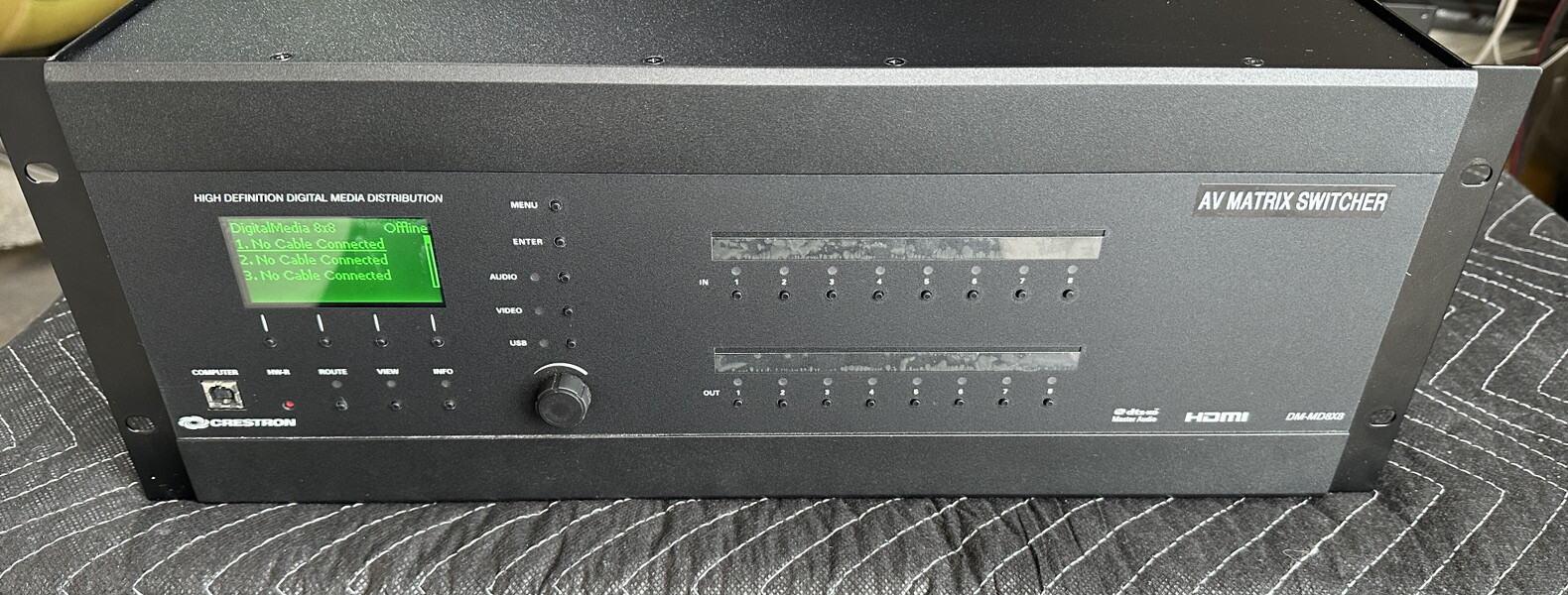Crestron High Def Digital Media Distribution DMC-4K-HD DM-MD8X8
