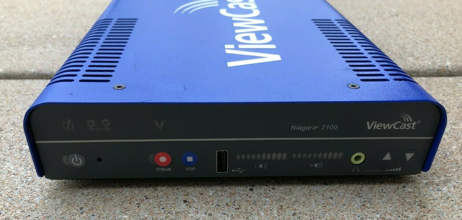 ViewCast Niagara 2100 Digital Media Streamer (Encoding Appliance) 96-01275 AS IS