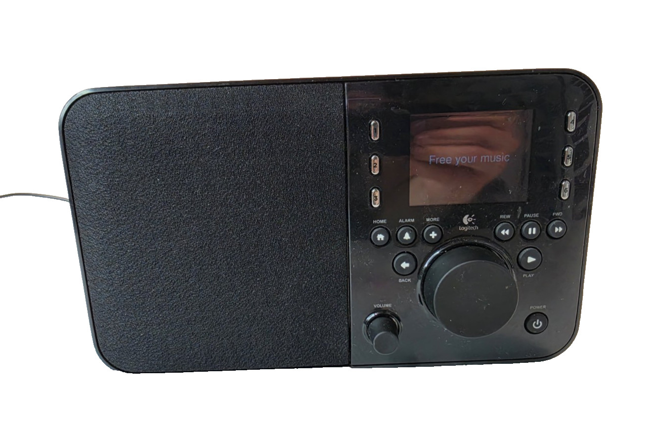 Logitech Squeezebox X-R0001 Wifi Smart Radio With Box No Remote TESTED WORKING
