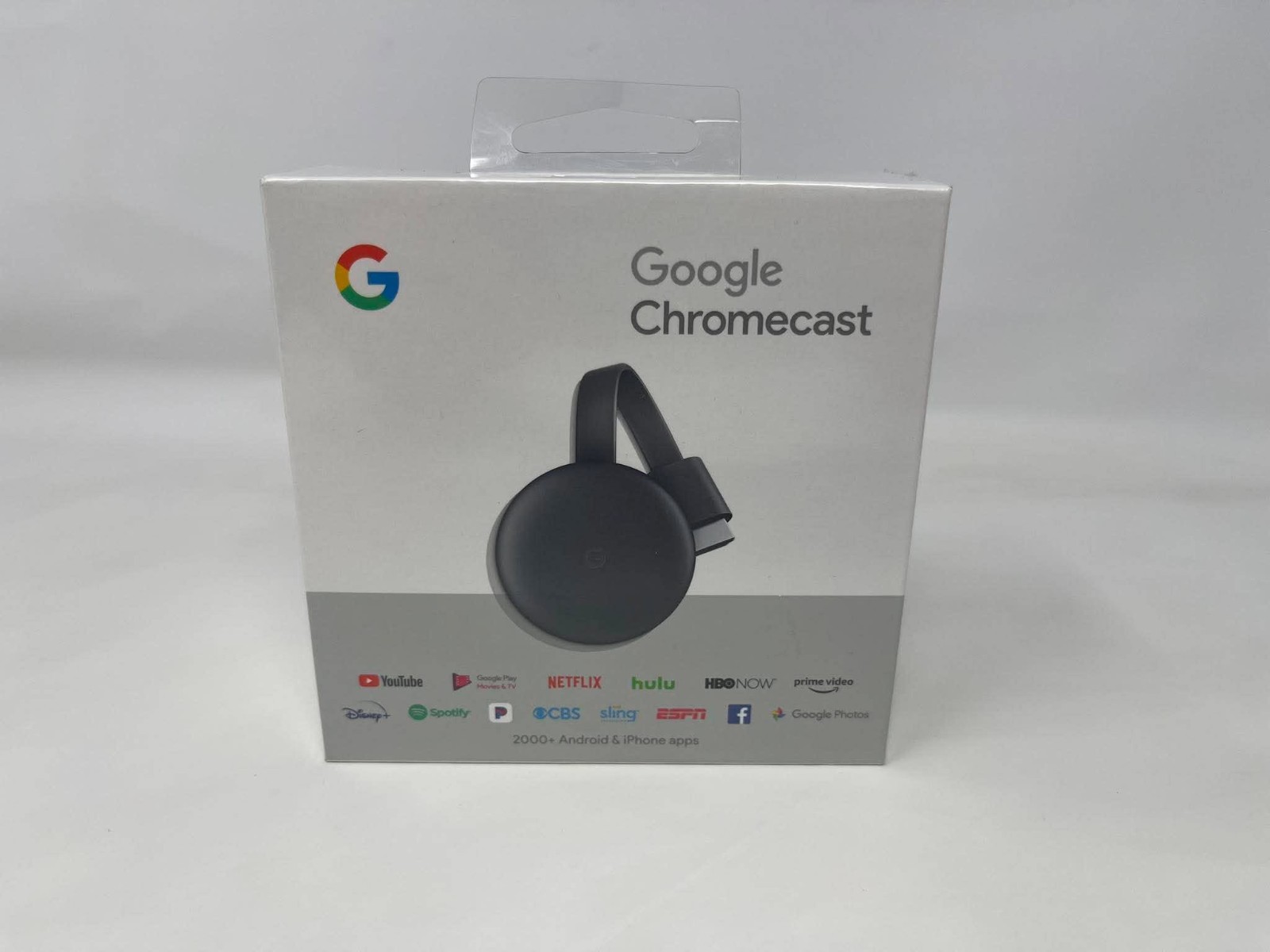Google Chromecast 3rd Generation GA00439-US Streaming Media Player NEW Sealed