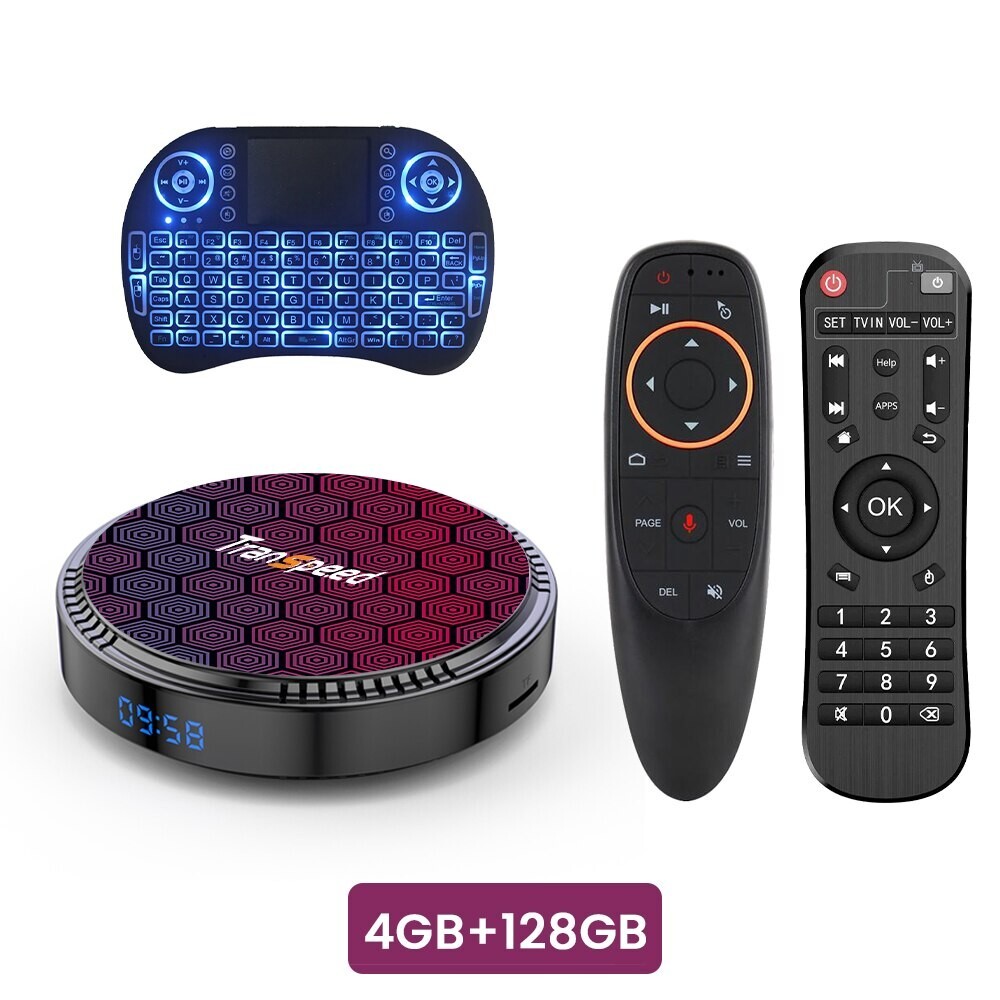 Transpeed Android 12 TV Box 128GB