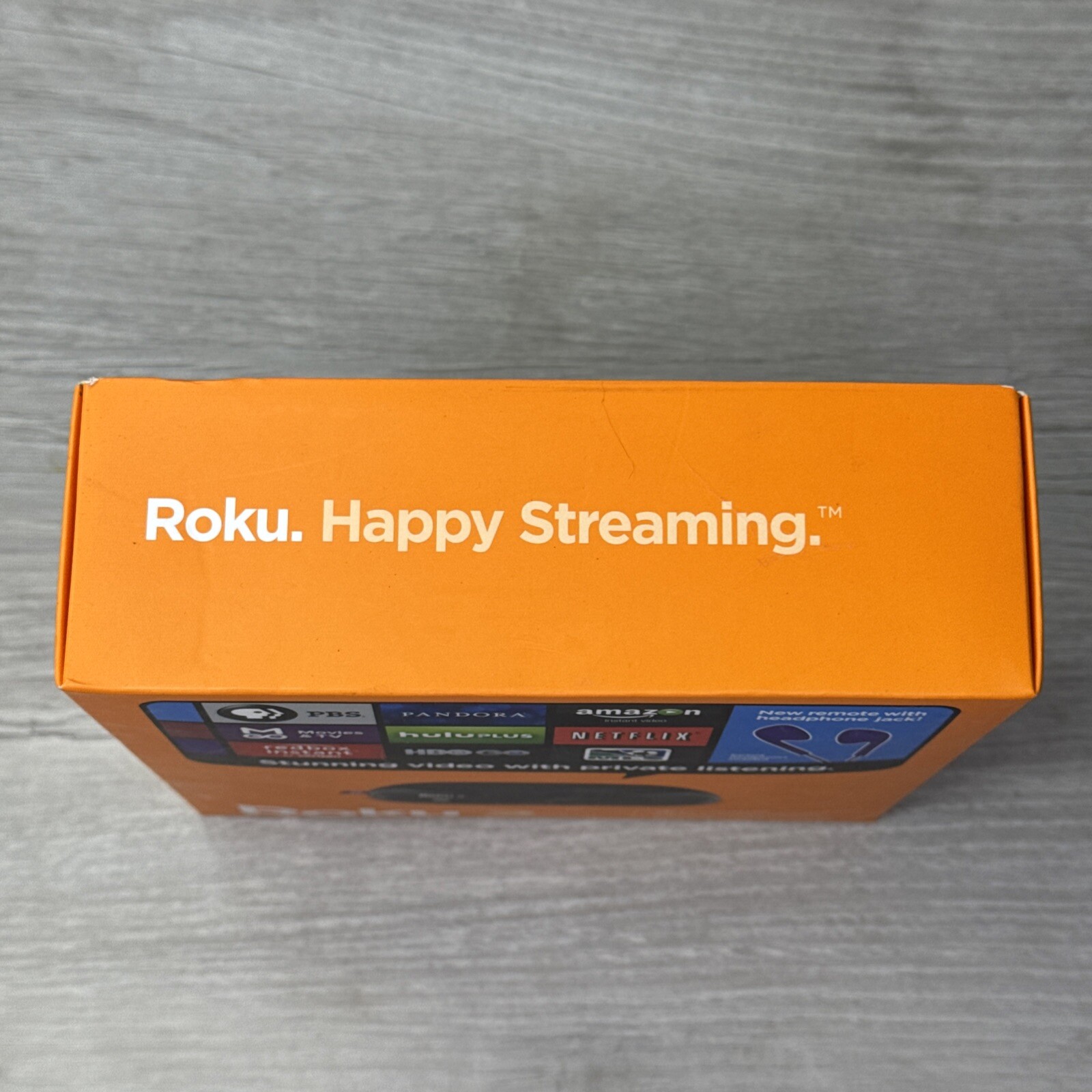 Roku 2 Media Streamer W/ Headphone Jack- Black (2720R) New & Factory Sealed
