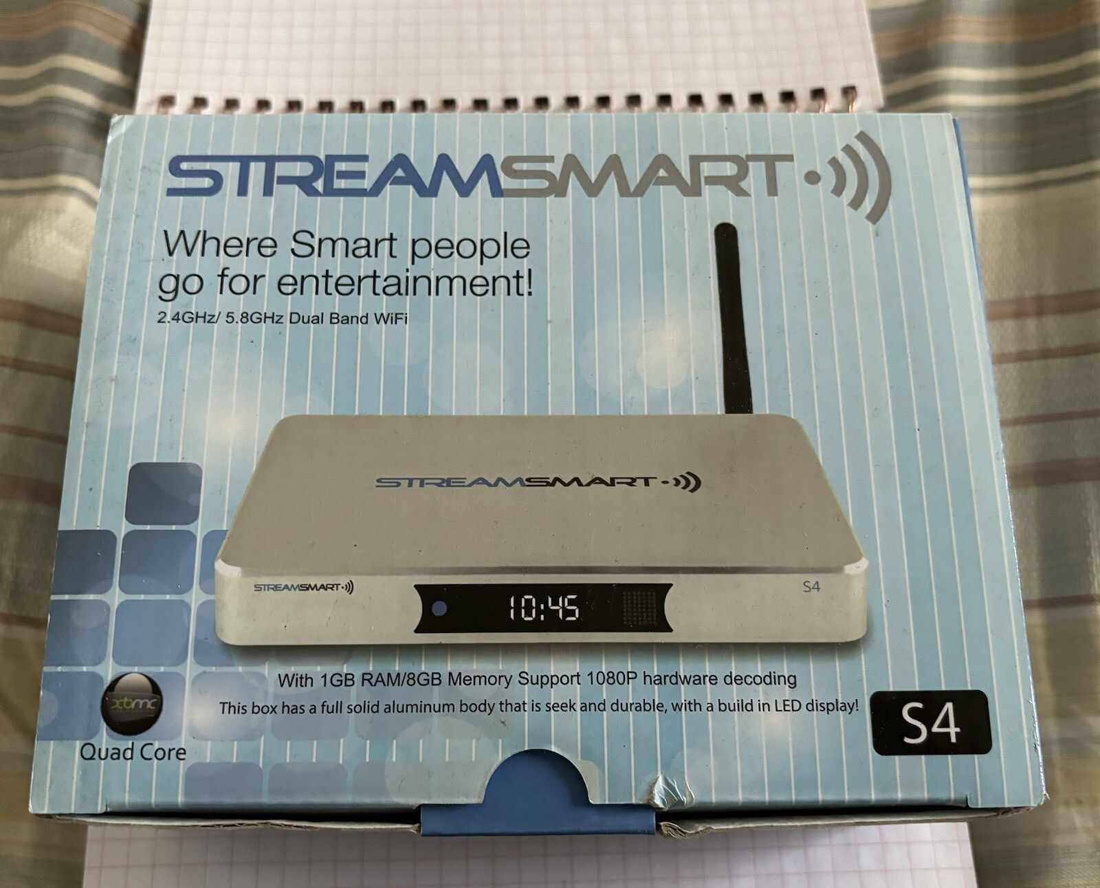 StreamSmart S4 Media Stream Player !WITHOUT a remote control