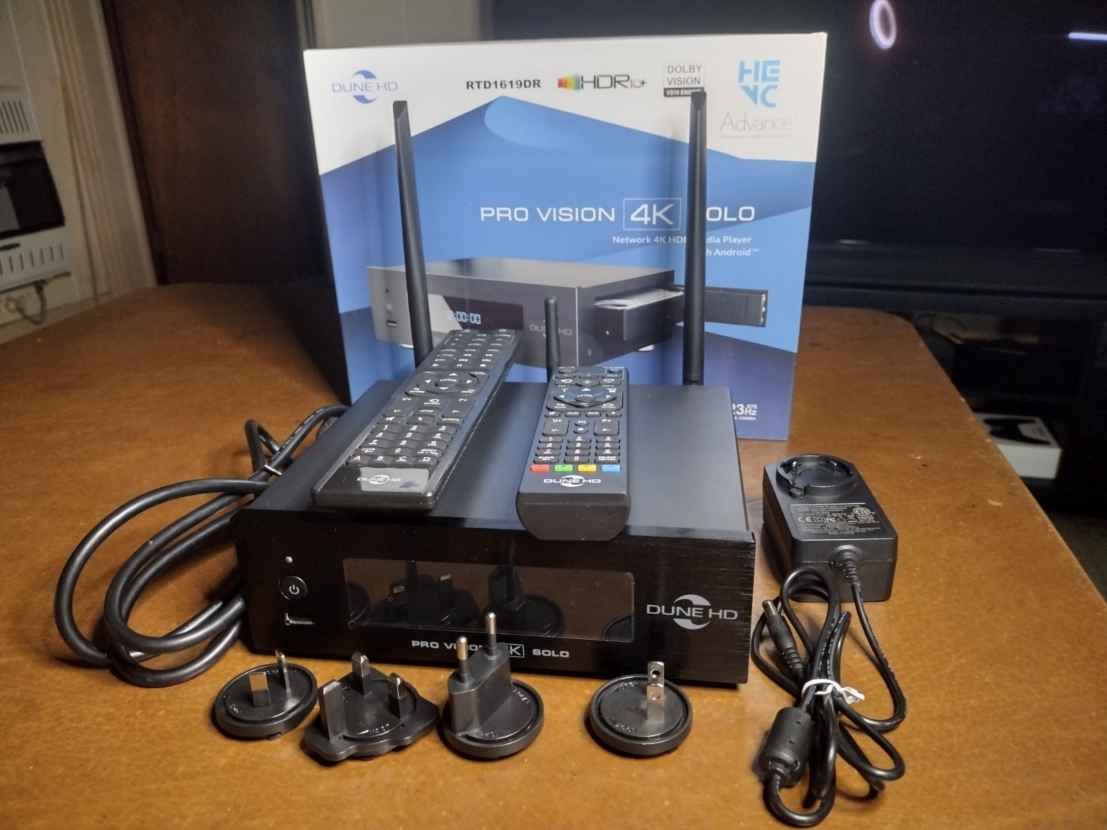 Dune HD Pro Vision 4K Solo | HDR10+ | Ultra HD | 3D | DLNA | Media Player 8TB