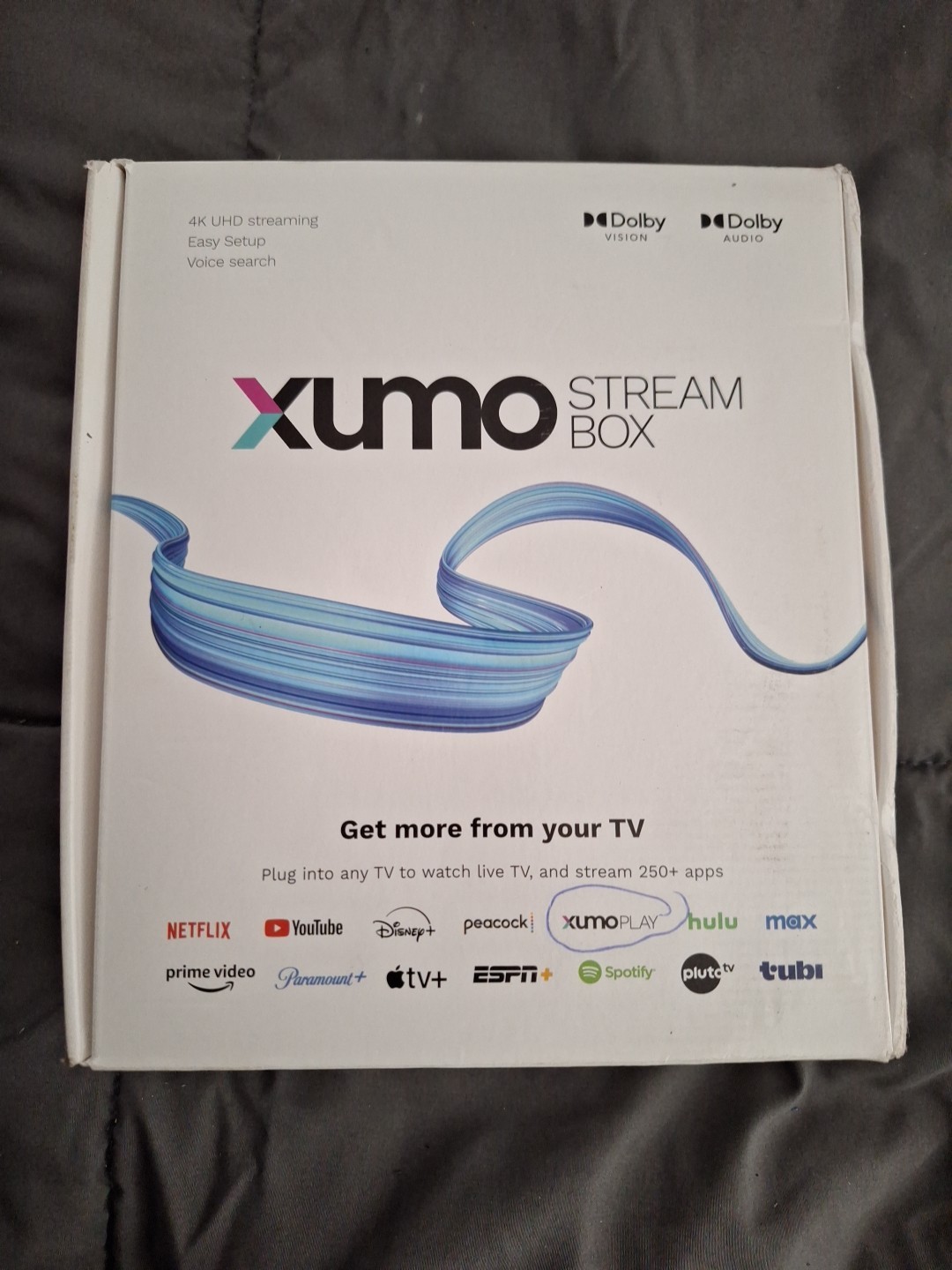 Xumo Stream Box 4K UHD Streaming Media Player – New Sealed