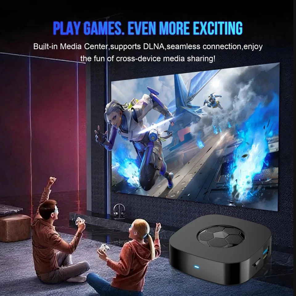 Android 16 T1 Ultra 8K Smart TV Box RK3518 8GB+128GB Media PlayerDual WiFi