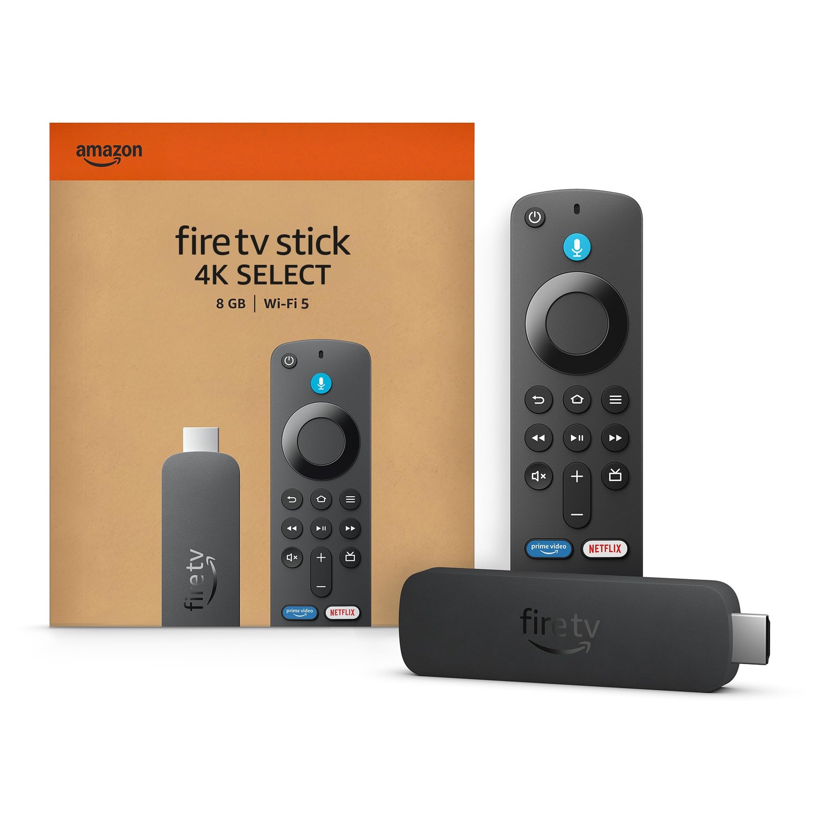Amazon Fire TV Stick 4K Select (newest model) start streaming in 4K, AI Powered