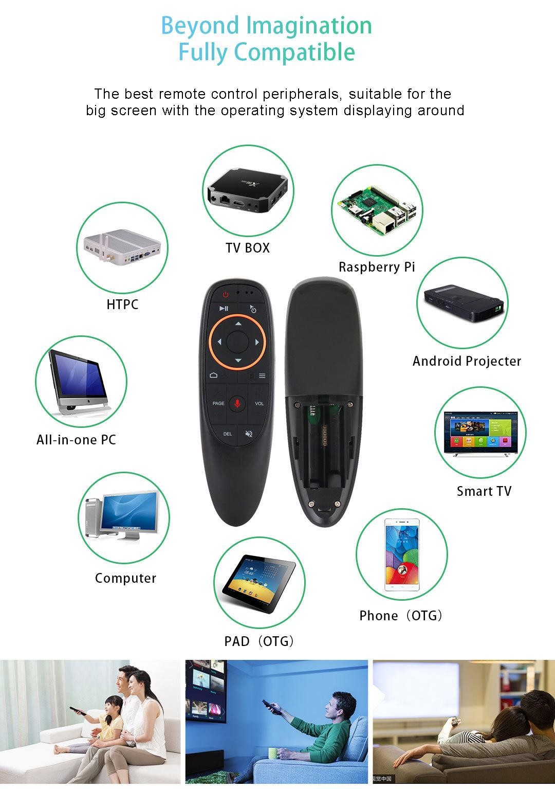 RBOX HK1 Android 13 TV Box 16/32/64GB Quad Core HD 8K Dual WIFI Media Player