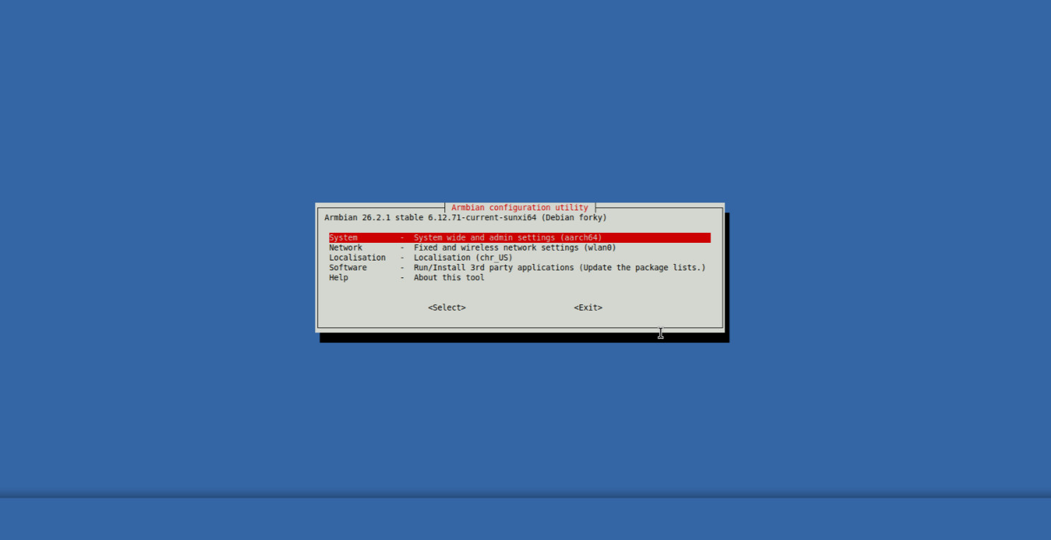 Armbian-Security with Kali Linux on a repurposed Android TV box fast EMMC speed