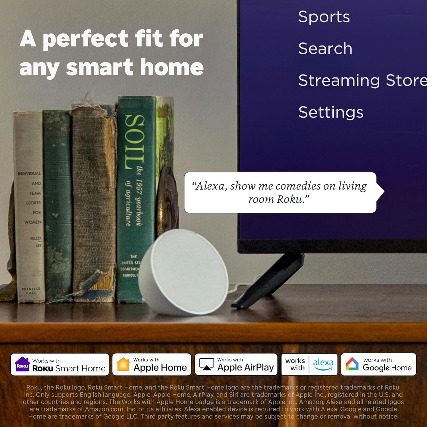 Roku 3840R Streaming Stick HD Media Player with Voice Remote – 2025 Model
