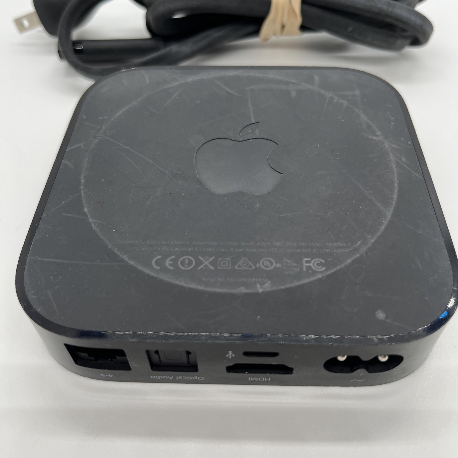Apple TV 3rd Gen A1469 HD Media Streamer – Used, Tested (No Remote)