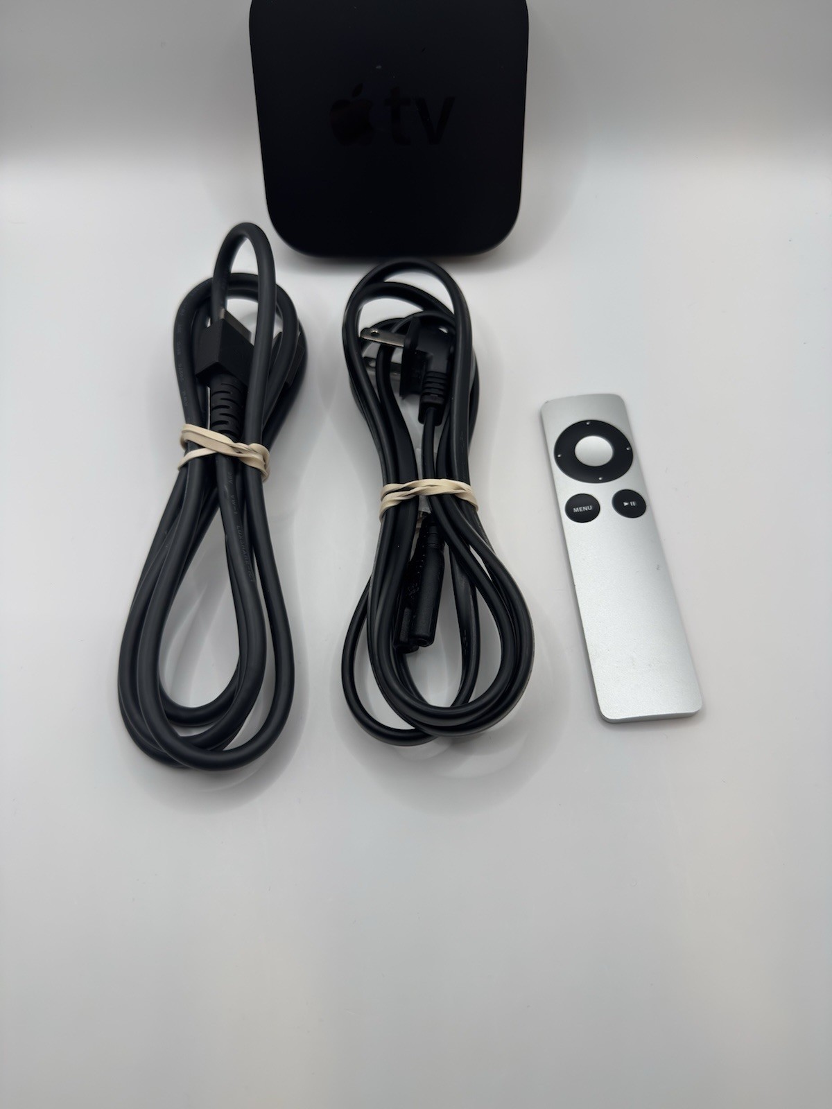 Apple TV A1427 1080P Media Streaming w/ Remote Power Cord HDMI Tested Working