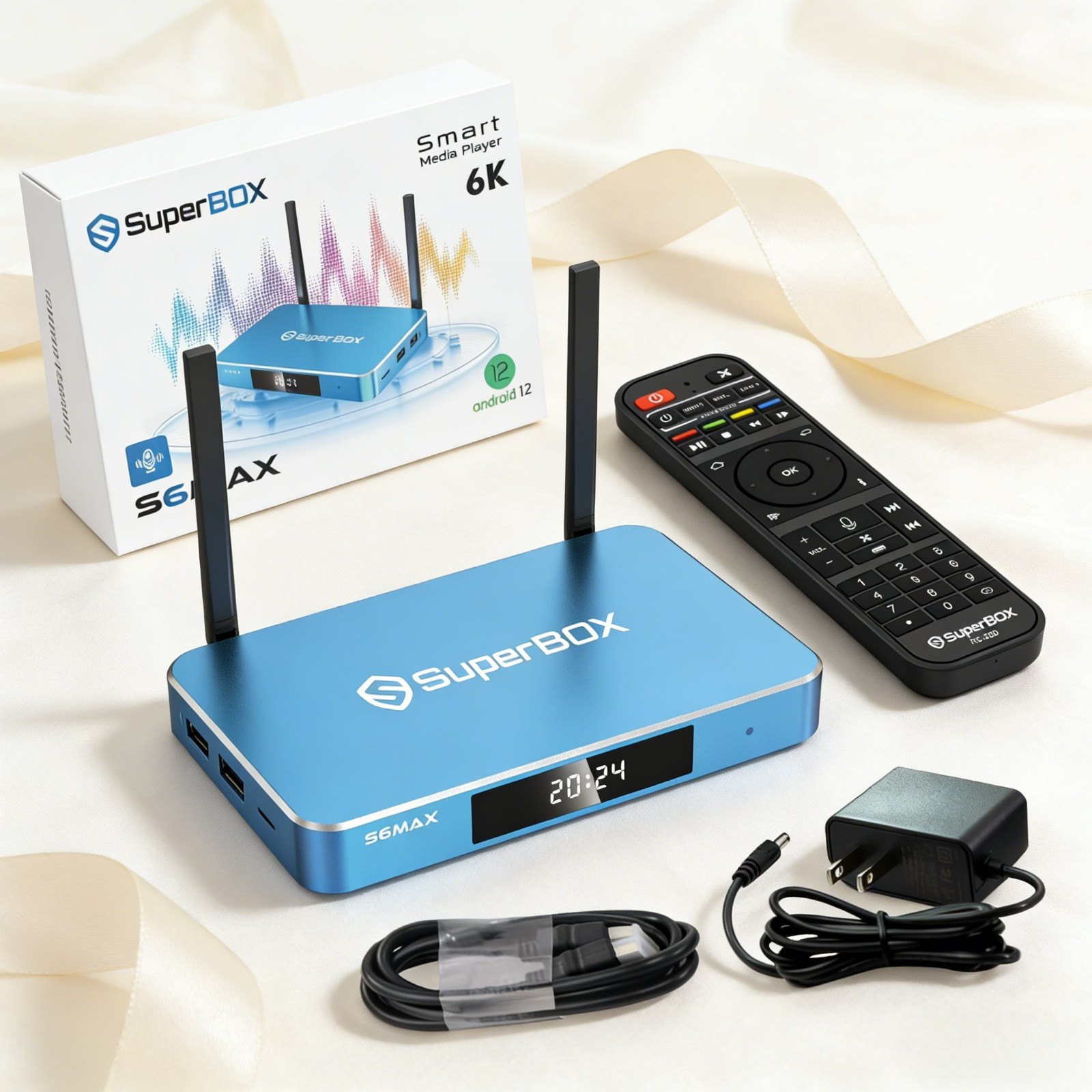 2026 SuperBox S6 Max – 1 Year Official Warranty – Best Rated Streaming Media