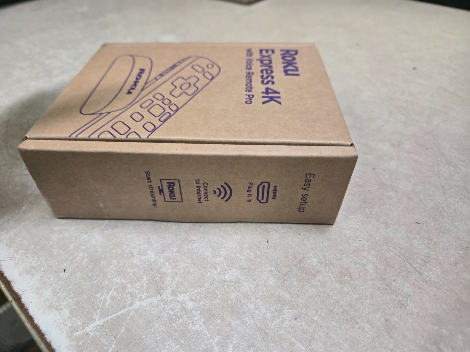 Roku Express 4K+ Streaming Media Player with Voice Remote PRO 3942RA2 SEALED