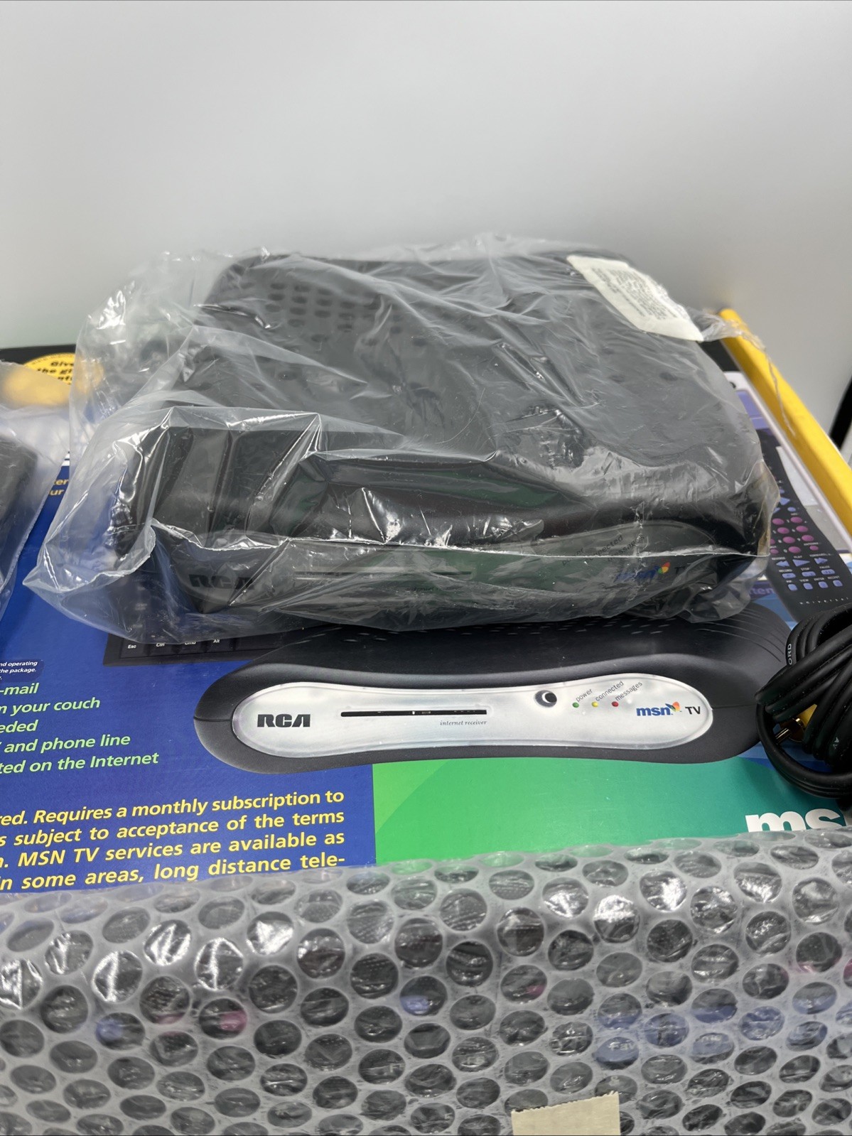 New In Box RCA MSN TV RM2100 Internet Receiver Kit – NO Manual
