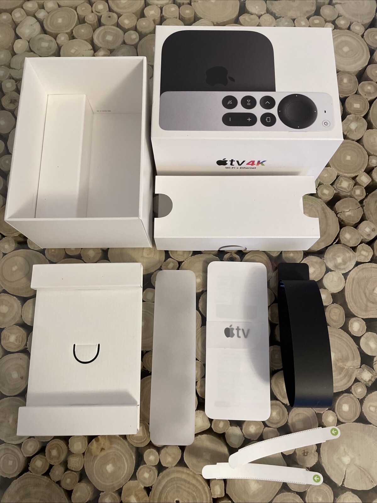 Apple TV 4K EMPTY BOX ONLY 3rd Gen Wi-Fi + Ethernet MN893LL/A Model A2843