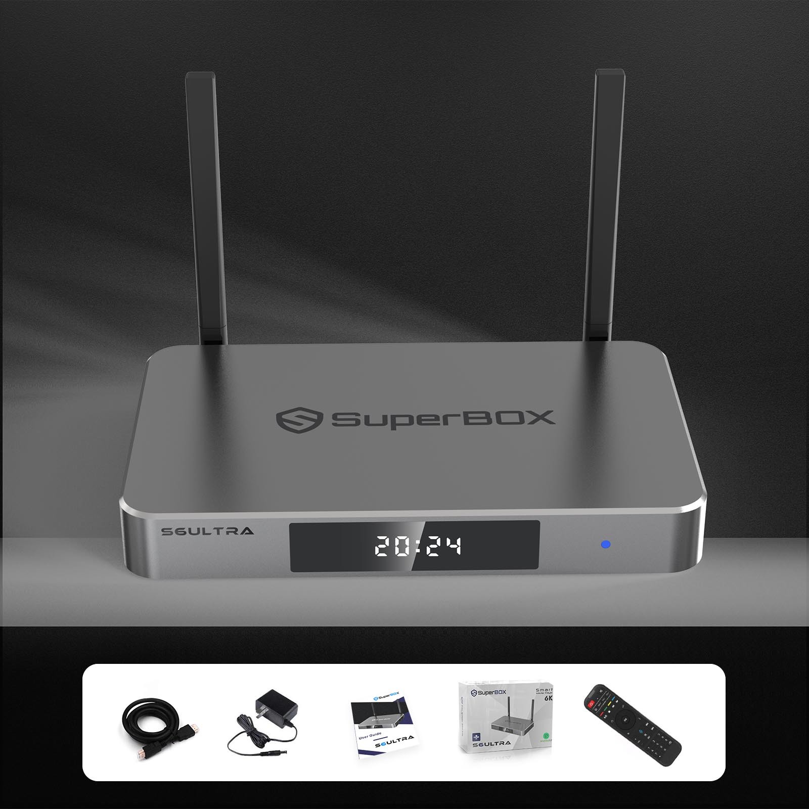 New SuperBox S6 Ultra TV BOX New 128G Large Memory Message Have To Surprise