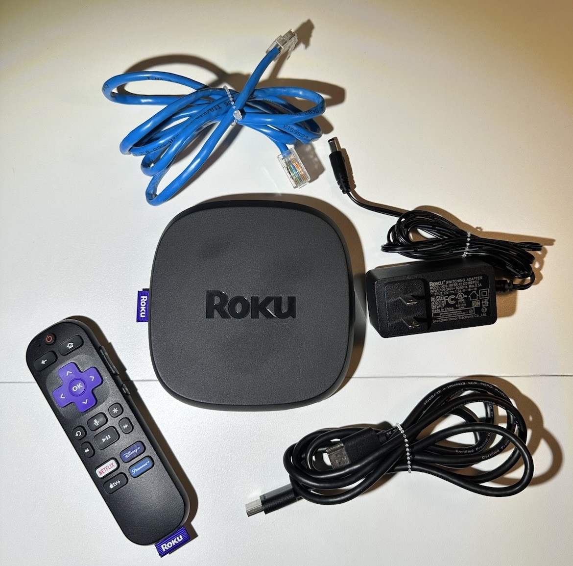 Roku Ultra 4K UHD 4800X Streaming Media Player – w/ Roku RC-GZ1 Voice Remote