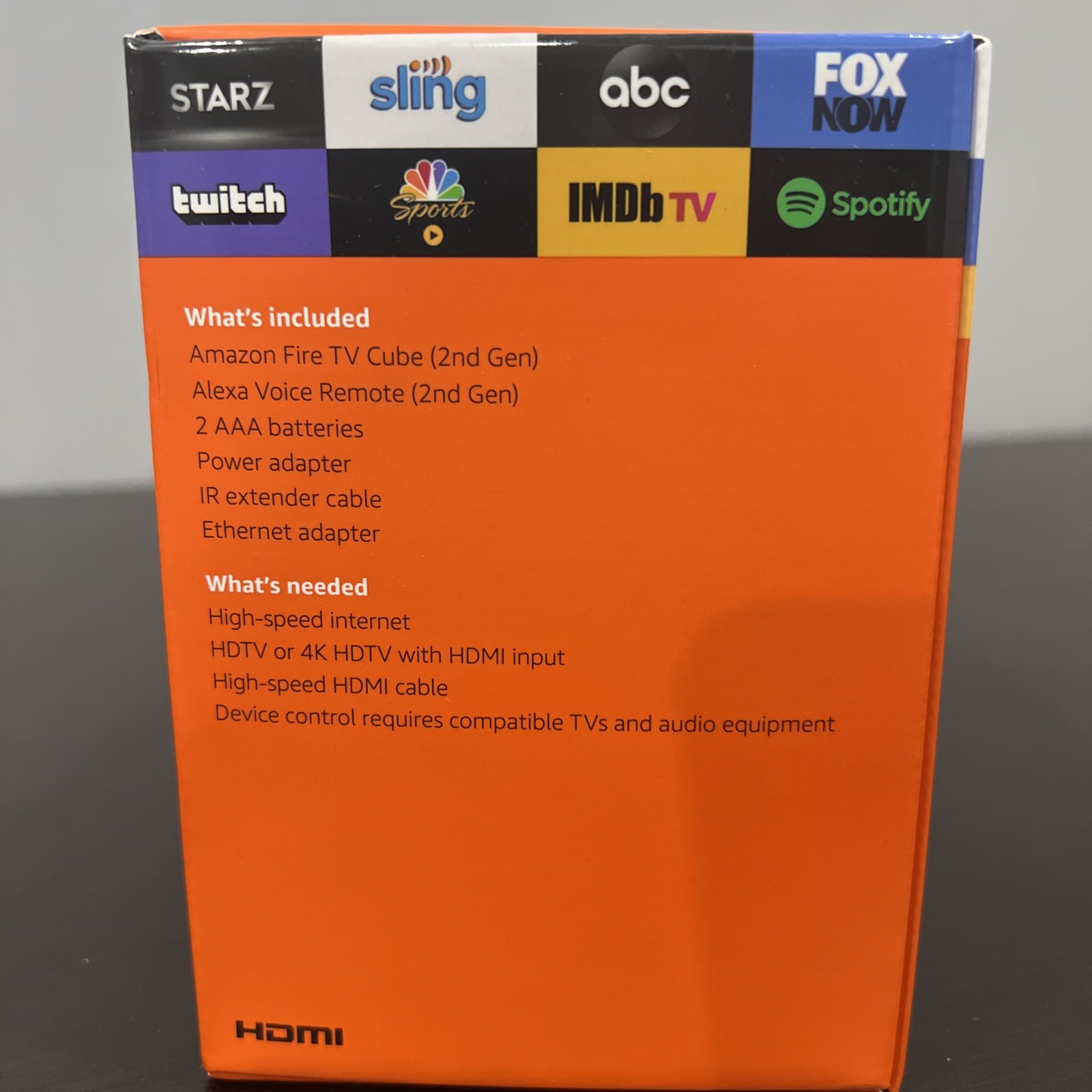 Amazon Fire TV Cube Streaming Hands-free W/Alexa 4K Ultra HD 2nd Gen New Sealed
