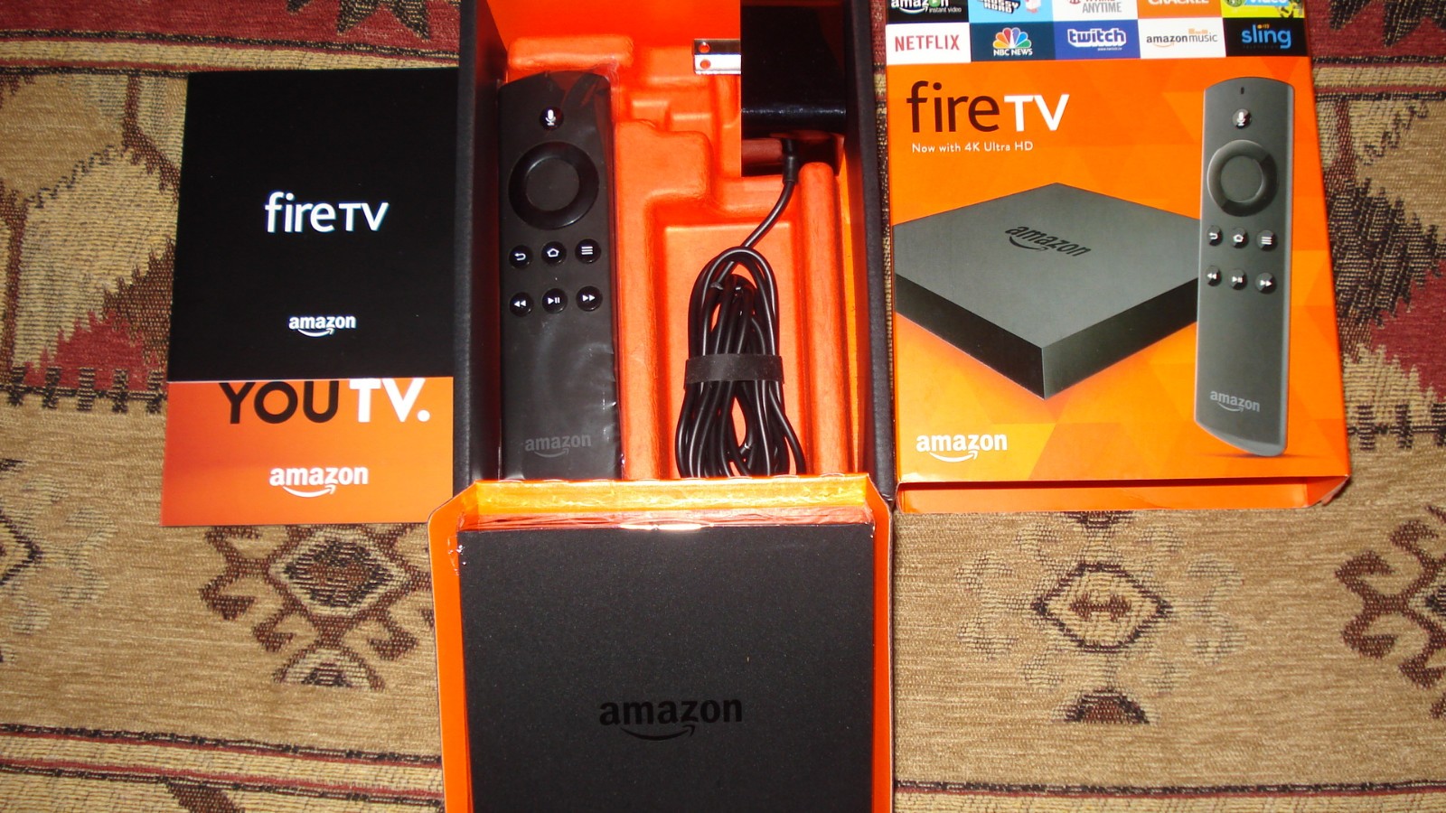 Amazon FireTV 2nd Gen Media Streamer Memory 2GB Storage 8GB – 4K Ultra HD