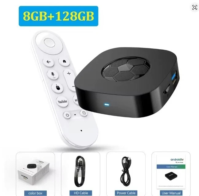 Android 16 T1 Ultra 8K Smart TV Box RK3518 8GB+128GB Media PlayerDual WiFi