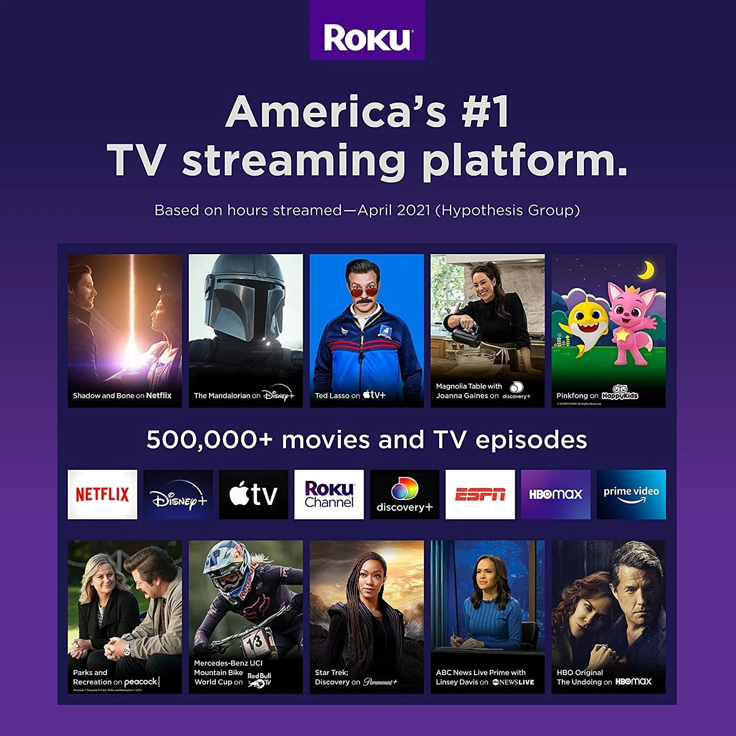 Roku Streaming Stick 4K/HDR/Dolby Vision Streaming Device with Roku Voice Remote