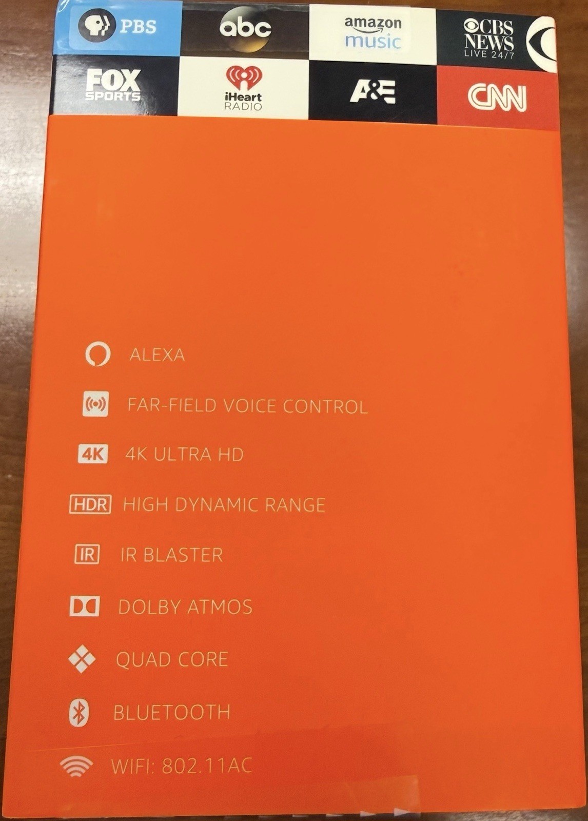 “Amazon Fire TV Cube 4K HDR Streaming Media Player – Brand New Sealed