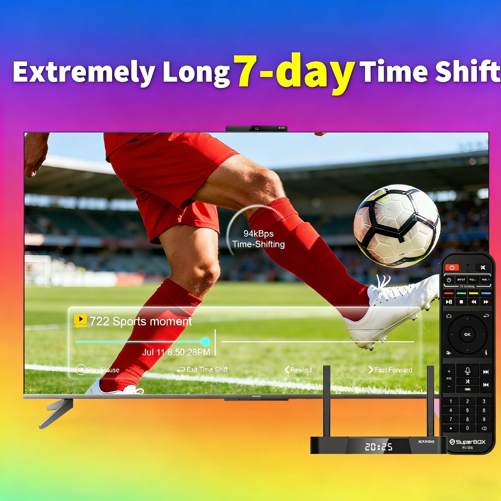 NEW LOW PRICE with all channels SuperBox S6PRO VS vSeeBOX v5pro Streaming TvBox