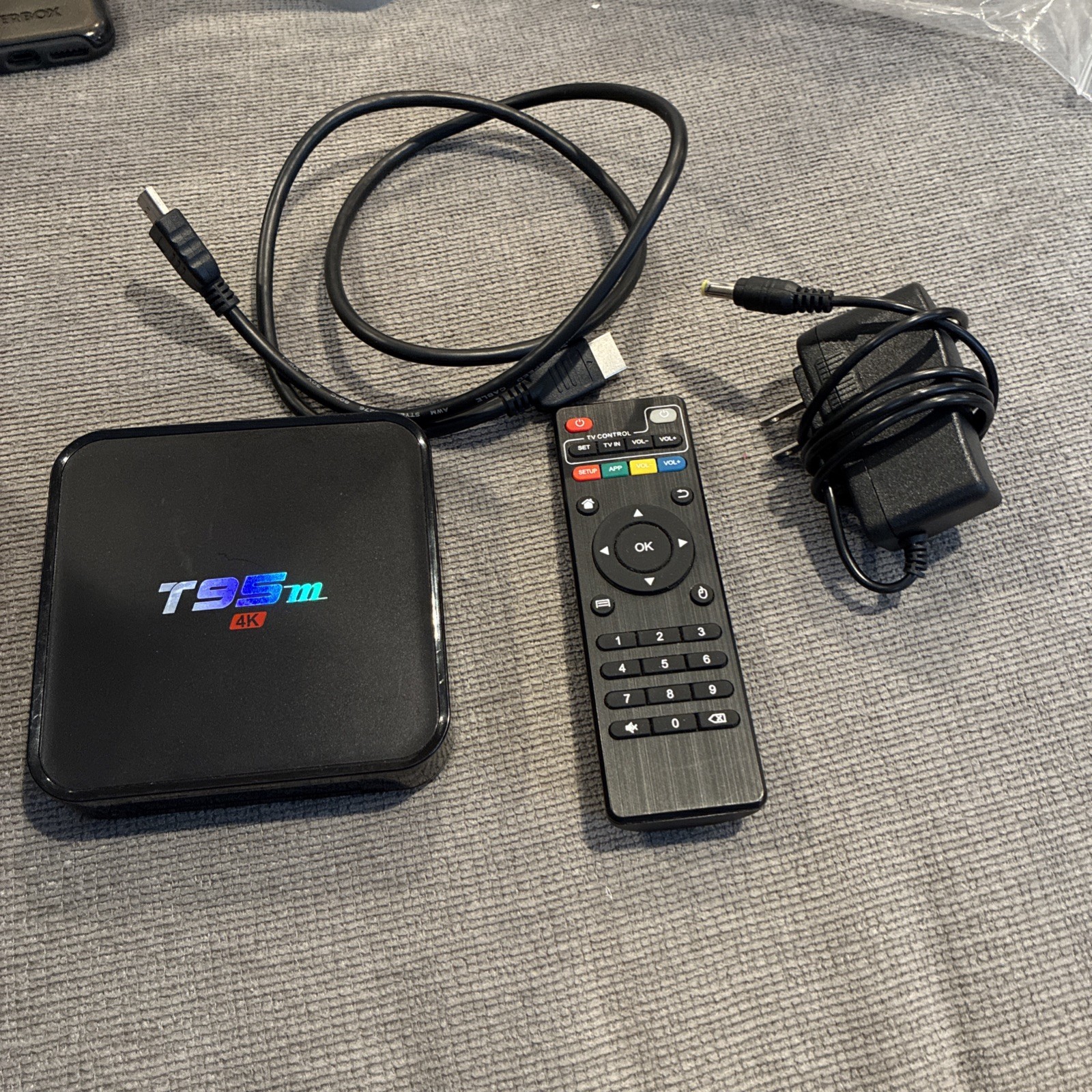 T95M 1G/8G Android 6.0 Smart TV Box Amlogic S905X Quad Core Support 4K HDMI